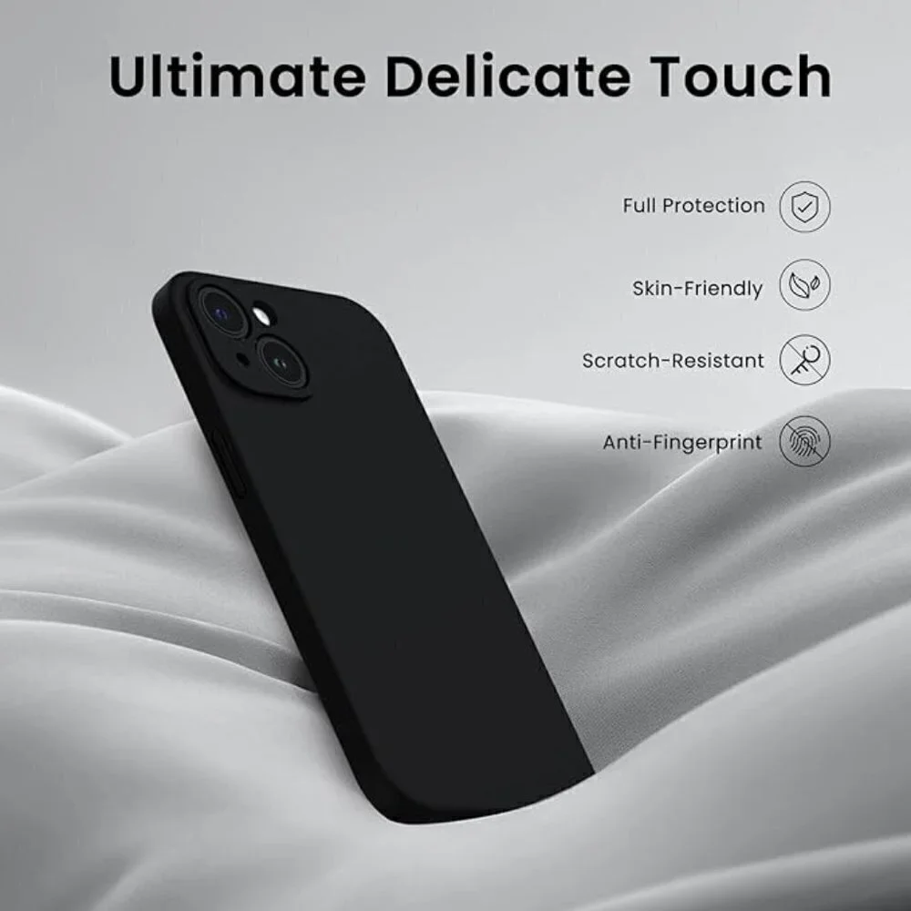 iPhone 14 Plus Case with Screen Protector [2 Pack] BLACK - SEALED